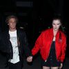 Le mannequin Ireland Baldwin et son compagnon Noah Schweizer arrivent au Peppermint Club à West Hollywood le 13 janvier 2017