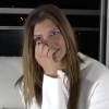 Maéva (Secret Story 10) en larmes en pleine interview, le 14 mars 2017.