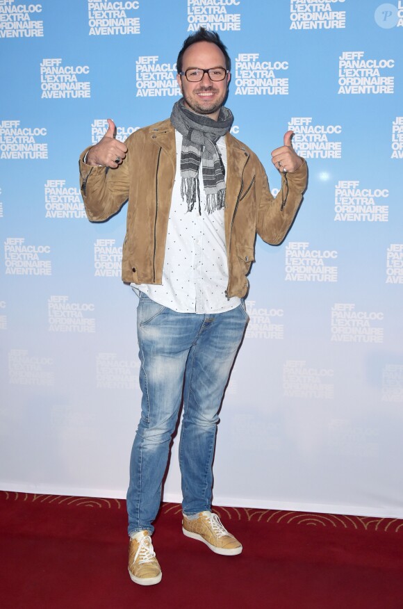 Jarry (Anthony Lambert) à l'Avant-première du film "Jeff Panacloc L'Extraordinaire Aventure" au cinéma Grand Rex à Paris, France le 5 octobre 2016. © Giancarlo Gorassini/Bestimage