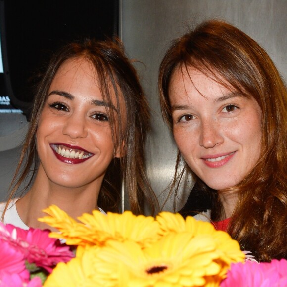 Alice Belaïdi et Anaïs Demoustier lors du lancement du 18ème Printemps du Cinéma au cinéma Pathé Beaugrenelle à Paris, France, le 19 mars 2017. © Coadic Guirec/bestimage