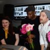 Abd al Malik, Guillaume Gouix et Hippolyte Girardot lors du lancement du 18ème Printemps du Cinéma au cinéma Pathé Beaugrenelle à Paris, France, le 19 mars 2017. © Coadic Guirec/bestimage