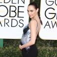 Gal Gadot (enceinte) - 74ème cérémonie annuelle des Golden Globe Awards à Beverly Hills. Le 8 janvier 2017