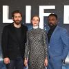Jake Gyllenhall, Rebecca Ferguson, Ariyon Bakare sur le Photocall du film "Life - Origine Inconnue" à l'hôtel Corinthian à Londres. Le 16 mars 2017