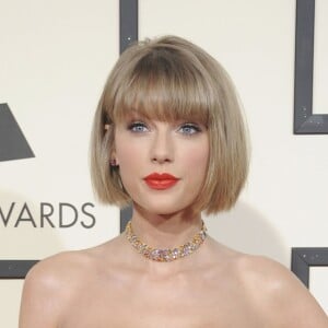 Taylor Swift à La 58ème soirée annuelle des Grammy Awards au Staples Center à Los Angeles, le 15 février 2016.