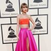 Taylor Swift à La 58ème soirée annuelle des Grammy Awards au Staples Center à Los Angeles, le 15 février 2016.