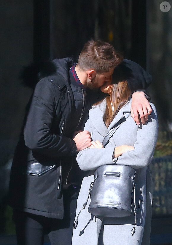 Exclusif - Iris Mittenaere (Miss Univers) et son compagnon Matthieu ont passé la Saint-Valentin ensemble, le 14 février dernier, à New York.