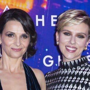 Juliette Binoche et Scarlett Johansson - Avant-première du film "Ghost in the Shell" au Grand Rex à Paris, le 21 mars 2017. © Olivier Borde/Bestimage