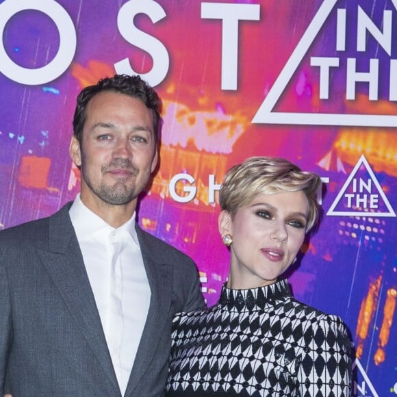 Scarlett Johansson, Rupert Sanders - Avant-première du film "Ghost in the Shell" au Grand Rex à Paris, le 21 mars 2017. © Olivier Borde/Bestimage  "Ghost In The Shell" movie premiere held at "Le Grand Rex" cinema in Paris, France, on March 21st, 2017.21/03/2017 - Paris