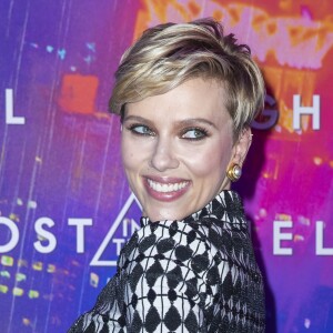 Scarlett Johansson (robe Azzedine Alaïa) - Avant-première du film "Ghost in the Shell" au Grand Rex à Paris, le 21 mars 2017. © Olivier Borde/Bestimage