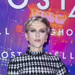 Scarlett Johansson (robe Azzedine Alaïa) - Avant-première du film "Ghost in the Shell" au Grand Rex à Paris, le 21 mars 2017. © Olivier Borde/Bestimage