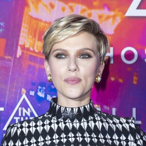 Scarlett Johansson (robe Azzedine Alaïa) - Avant-première du film "Ghost in the Shell" au Grand Rex à Paris, le 21 mars 2017. © Olivier Borde/Bestimage