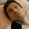 Sébastien Bellin, ancien joueur de l'équipe nationale belge de basket-ball, blessé dans les attentats du 22 mars 2016 à l'aéroport de Bruxelles, livre son témoignage à la RTBF. Mars 2016.