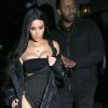 Kim Kardashian à la sortie du restaurant Craig à West Hollywood, le 2 mars 2017 A