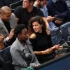 Noura El Shwekh, la compagne de Jo-Wilfried Tsonga, enceinte de leur premier enfant, était présente le 2 novembre 2016 à l'AccorHotels Arena à Paris pour assister à sa qualification pour les 8e de finale du BNP Paribas Masters 1000 aux dépens de l'Espagnol Ramos-Vinolas. © Cyril Moreau / Veeren / Bestimage