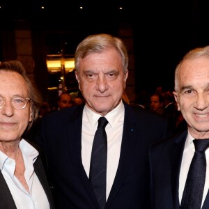 Exclusif - Alexandre Arcady, Sidney Toledano, Alain Terzian - Gala des "Sauveteurs Sans Frontières" à l'hôtel du Collectionneur à Paris le 20 mars 2017. Sauveteurs Sans Frontières a pour mission de porter assistance à des personnes en danger dans le monde entier. Son credo : « Qui sauve une vie, sauve l'humanité ». © Rachid Bellak/Bestimage