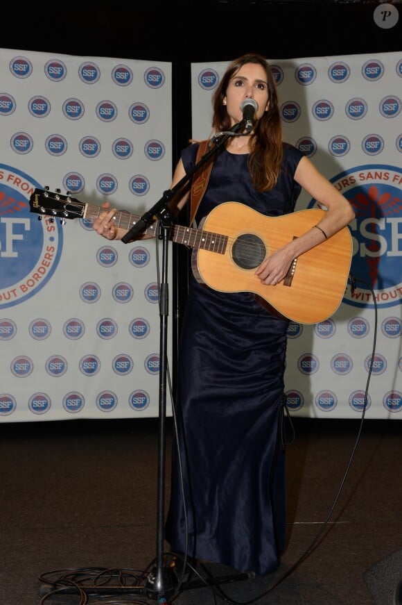 Exclusif - Joyce Jonathan - Gala des "Sauveteurs Sans Frontières" à l'hôtel du Collectionneur à Paris le 20 mars 2017. Sauveteurs Sans Frontières a pour mission de porter assistance à des personnes en danger dans le monde entier. Son credo : « Qui sauve une vie, sauve l'humanité ». © Rachid Bellak/Bestimage