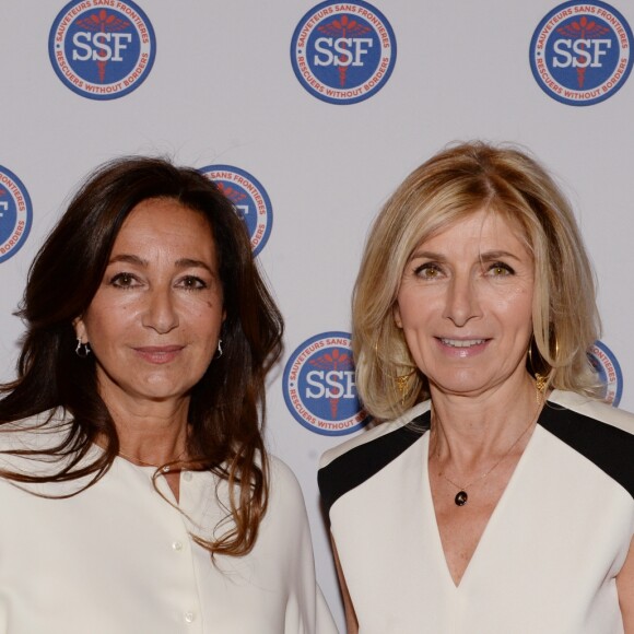 Exclusif - Katia Toledano, Catherine Madar (Vice-présidente de Sauveteurs Sans Frontières) - Gala des "Sauveteurs Sans Frontières" à l'hôtel du Collectionneur à Paris le 20 mars 2017. Sauveteurs Sans Frontières a pour mission de porter assistance à des personnes en danger dans le monde entier. Son credo : « Qui sauve une vie, sauve l'humanité ». © Rachid Bellak/Bestimage
