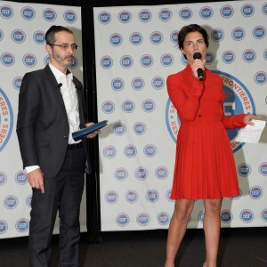 Exclusif - Arié Levy (Président de Sauveteurs Sans Frontières), Alessandra Sublet - Gala des "Sauveteurs Sans Frontières" à l'hôtel du Collectionneur à Paris le 20 mars 2017. Sauveteurs Sans Frontières a pour mission de porter assistance à des personnes en danger dans le monde entier. Son credo : « Qui sauve une vie, sauve l'humanité ». © Rachid Bellak/Bestimage