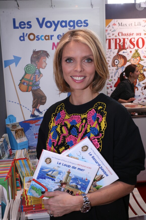 Sylvie Tellier lors de la 37ème édition du Salon du livre au parc des expositions, à la porte de Versailles, à Paris, France, le 25 mars 2017. © JLPPA/Bestimage
