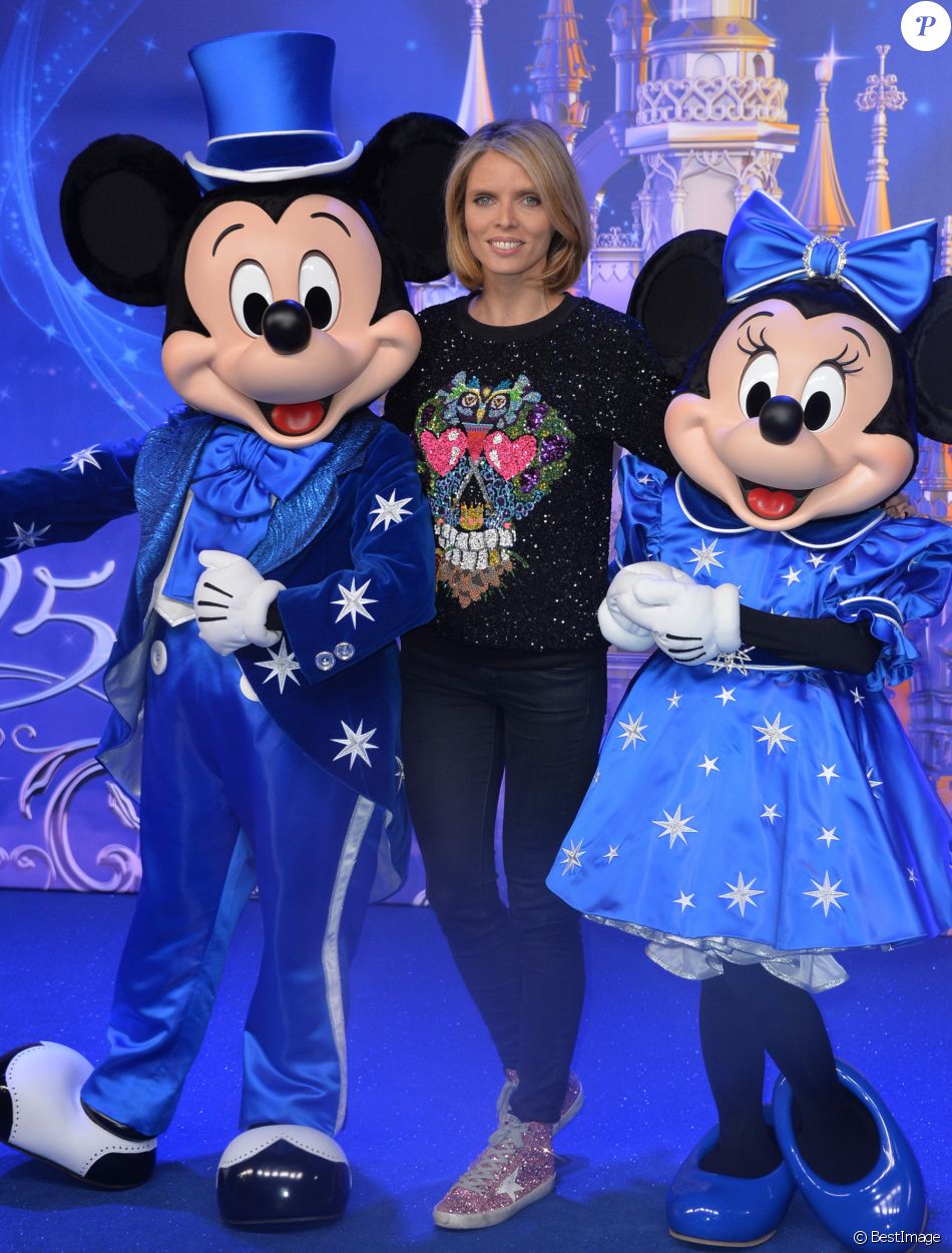 Sylvie Tellier - 25e anniversaire de Disneyland Paris à Marne-La-Vallée