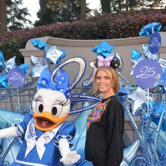 Sylvie Tellier - 25e anniversaire de Disneyland Paris à Marne-La-Vallée le 25 mars 2017 © Veeren Ramsamy / Bestimage