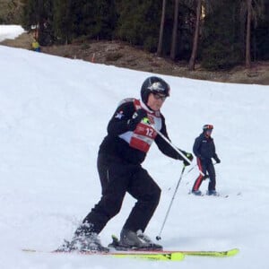 Le prince Albert II de Monaco au World Stars Ski Event dans la station de ski d' Alta Badia en Italie le 25 mars 2017 25/03/2017 - Alta Badia