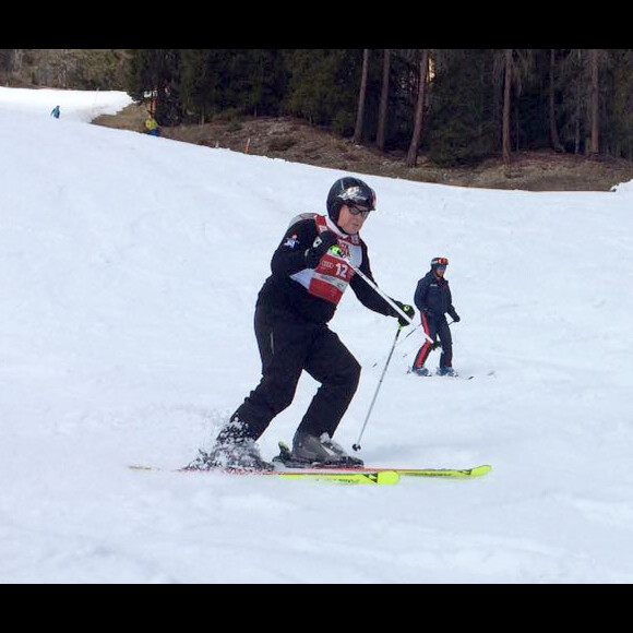 Le prince Albert II de Monaco au World Stars Ski Event dans la station de ski d' Alta Badia en Italie le 25 mars 2017 25/03/2017 - Alta Badia