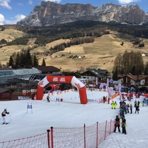 Illustration - World Stars Ski Event dans la station de ski d' Alta Badia en Italie le 25 mars 2017 25/03/2017 - Alta Badia