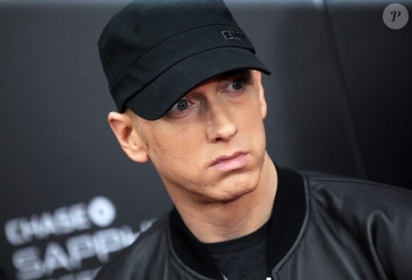 Eminem - Première du film "Southpaw" à New York. Le 20 juillet 2015.