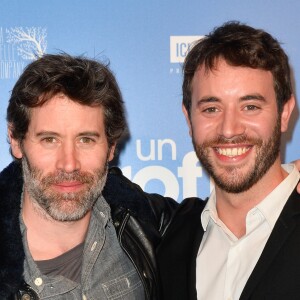 Jalil Lespert et son frère Yaniss Lespert à l'avant-première du film "Un profil pour deux" au cinéma UGC Normandie à Paris, France, le 27 mars 2017. © Coadic Guirec/Bestimage