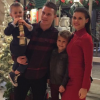 Kevin Gameiro, photomontage de ses vacances en famille à Dubai avec sa femme Lina et leurs deux garçons lors des fêtes de fin d'année 2016, photo Instagram.