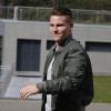 Kevin Gameiro à Clairefontaine le 25 mars 2017.
