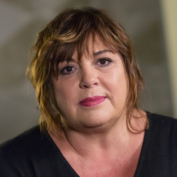 Michèle Bernier - Backstage de l'enregistrement de l'émission "Tous au Lido pour le Sidaction", qui sera diffusée le 2 avril sur France 2, à Paris. Le 21 mars 2016