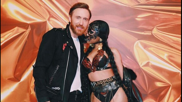 Nicki Minaj : Canon en lingerie près de David Guetta, conquis !