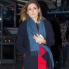 Exclusif - Julie Gayet arrive à la 22ème cérémonie des Lauriers de la Radio et de la Télévision, organisée par le Club Audiovisuel de Paris, au théâtre du Châtelet, à Paris, le 13 février 2017.