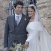 Alejandro Santo Domingo et Lady Charlotte Wellesley lors de leur mariage en Andalousie le 28 mai 2016. Le couple attend son premier enfant pour l'été 2017.