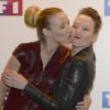Alexandra Lamy et sa soeur Audrey Lamy - Avant-Premiére du film "Ce soir je vais tuer l' assassin de mon fils" à l'Elysée Biarritz à Paris le 24 mars 2014.24/03/2014 -
