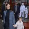 Le prince Joachim et la princesse Marie de Danemark étaient accompagnés de leurs enfants Henrik (7 ans) et Athena (5 ans) pour l'inauguration de la saison 2017 du parc d'attractions Bakken, le 30 mars 2017 à Gentofte au nord de Copenhague.