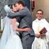 Ryan Harrison et Lauren McHale, soeur de Christina, ont été mariés le 31 mars 2017 en l'église catholique St. John Neumann à West Lake Hills au Texas. Photo Twitter Ryan Harrison.