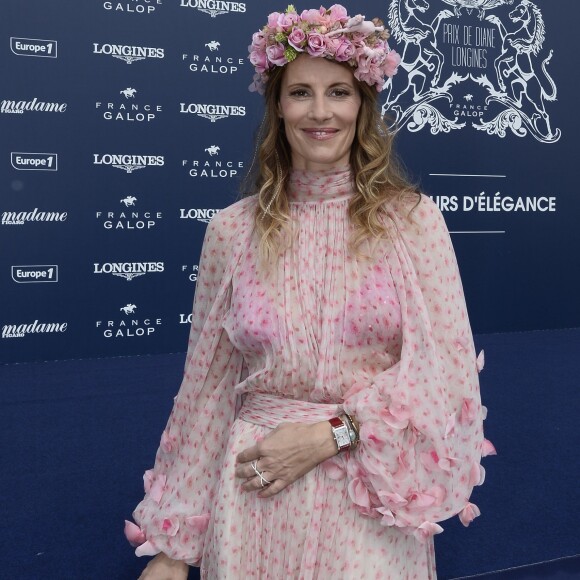 Sophie Thalmann durant le 167ème Prix de Diane Longines à l'hippodrome de Chantilly, à Chantilly, le 19 Juin 2016. © Christophe Bricot/Bestimage