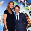 Sophie Thalmann et son mari Christophe Soumillon - 26ème édition des "Sportel Awards" au Grimaldi Forum à Monaco le 13 octobre, 2015.
