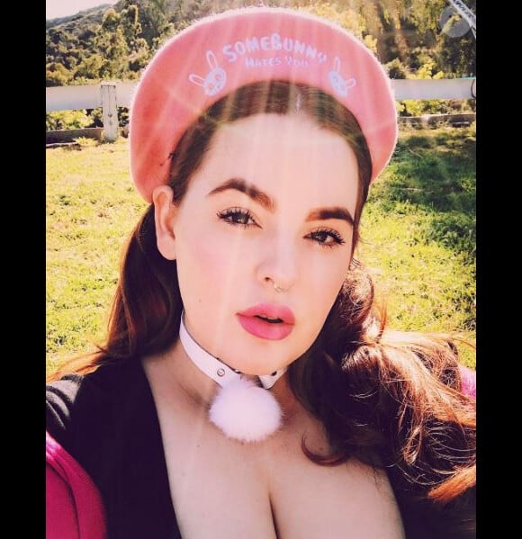 Photo de Tess Holliday. Avril 2017.