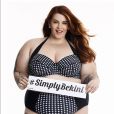 Tess Holiday pose en bikini pour la marque spécialisée en grandes tailles Simply Be. Juin 2015.