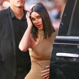 Kim Kardashian à l'avant-première du film "The Promise" au TCL Chinese Theatre à Hollywood, Los Angeles, le 12 avril 2017