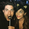 Jesse Giddings et Hannah Simone sur une photo publiée sur Instagram en février 2016