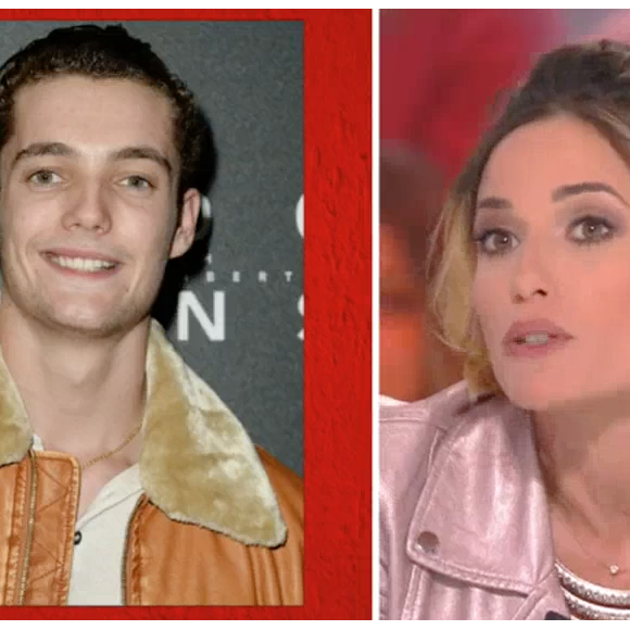 Capucine Anav évoque ses retrouvailles avec Louis Sarkozy. Emission "Il en pense quoi Camille ?", sur C8, le 15 avril 2017.