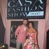 Exclusif - Ali Suna, Alia Chergui (robe Christophe Guillarmé) - 10ème édition du Casa Fashion Show by Kenza Cheddadi à l'hôtel Sofitel Tour Blanche à Casablanca, le 15 avril 2017.