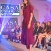 Exclusif - Ophélie Meunier - 10ème édition du Casa Fashion Show by Kenza Cheddadi à l'hôtel Sofitel Tour Blanche à Casablanca, le 15 avril 2017.