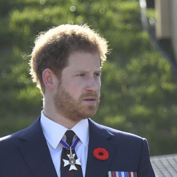 Le prince William, duc de Cambridge et le prince Harry lors des commémorations des 100 ans de la bataille de Vimy, (100 ans jour pour jour, le 9 avril 1917) dans laquelle de nombreux Canadiens ont trouvé la mort lors de la Première Guerre mondiale, au Mémorial national du Canada, à Vimy, France, le 9 avril 2017