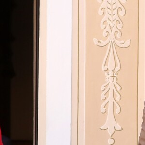 La princesse Charlene de Monaco, le prince Albert II de Monaco, la princesse Gabriella de Monaco et le prince Jacques de Monaco - Le prince Albert II et la princesse Charlène de Monaco distribuent les cadeaux aux enfants monégasques au palais princier de Monaco le 14 décembre 2016. © Dominique Jacovides / Bestimage
